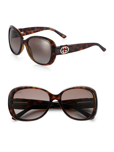 Gucci plastic sunglasses